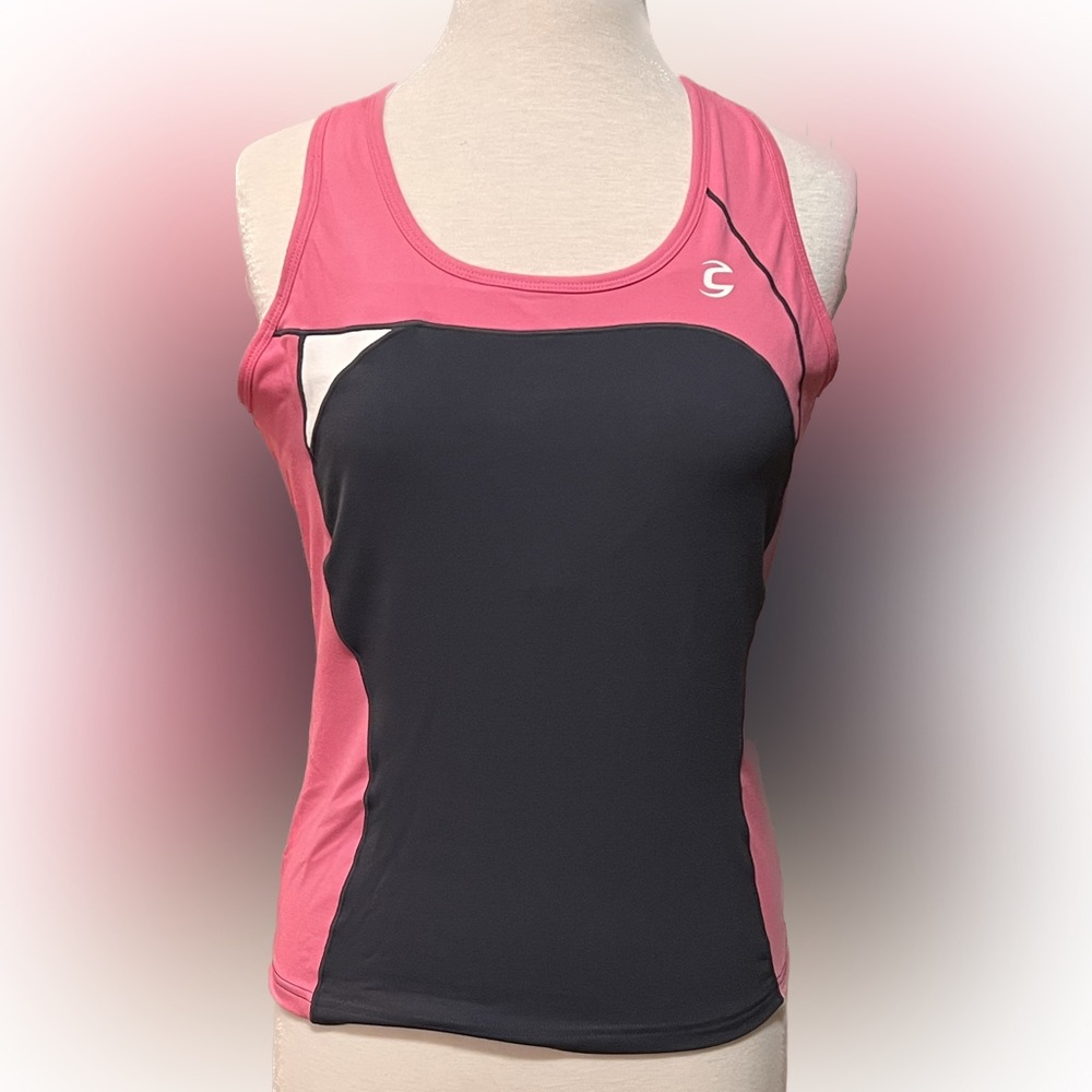 Cannondale Women's Intensity Top Grey & Pink Cycling Jersey. Size Large.